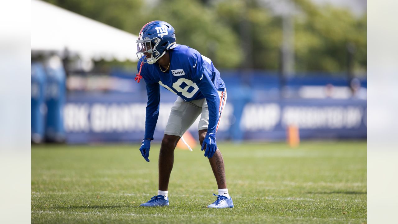 Wan'Dale Robinson's girlfriend celebrates Giants rookie's first TD