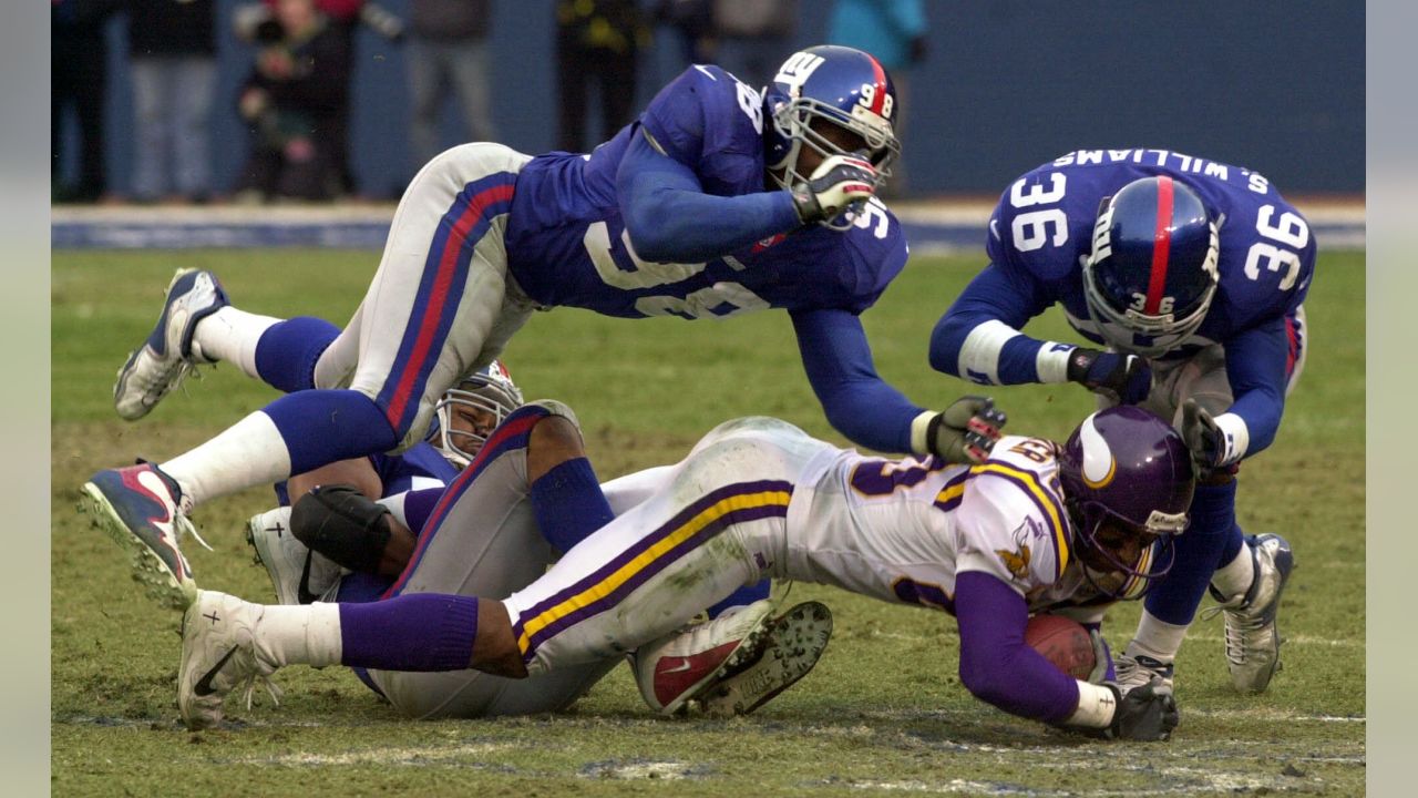 20 years ago today, the Giants blow out the Vikings 41-0 in the NFC  Championship : r/nfl