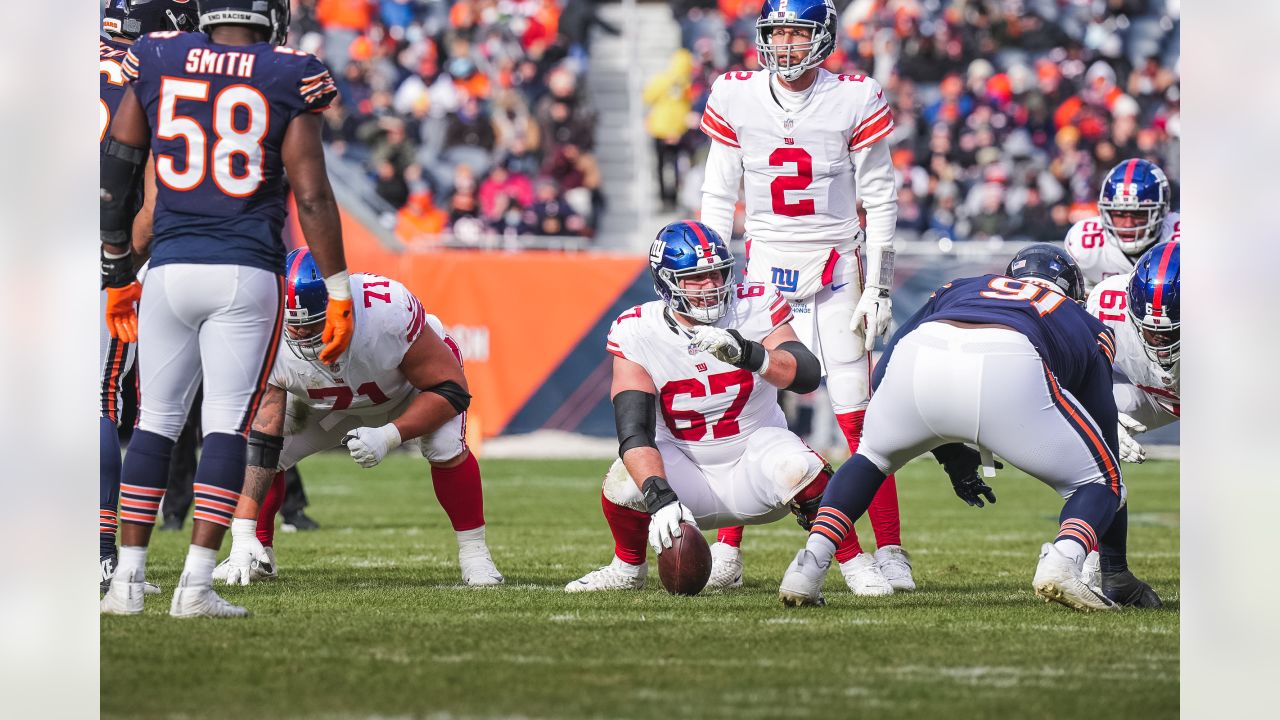 Bears DT Khyiris Tonga Recovers Fumble During Win Over Giants