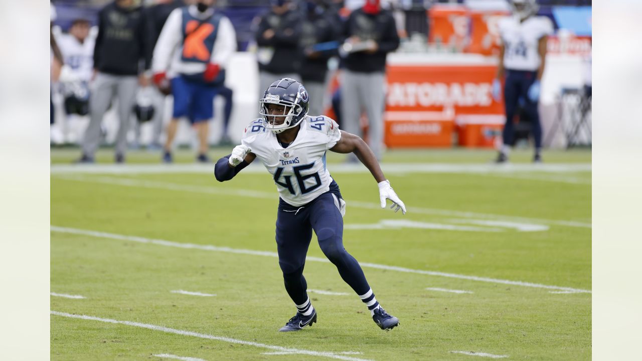 Joshua Kalu interception: Titans DBs pull of play of the year to