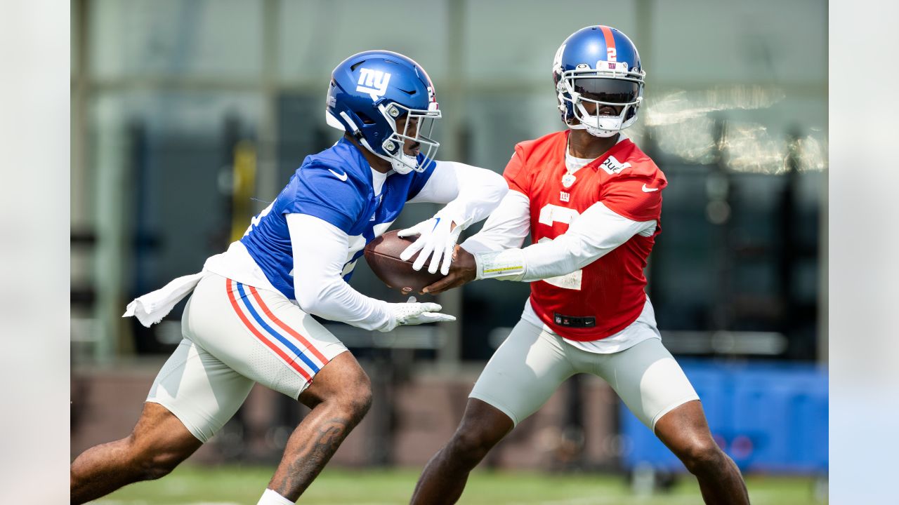 Photos: Daniel Jones and the NY Giants report for third day of OTA's