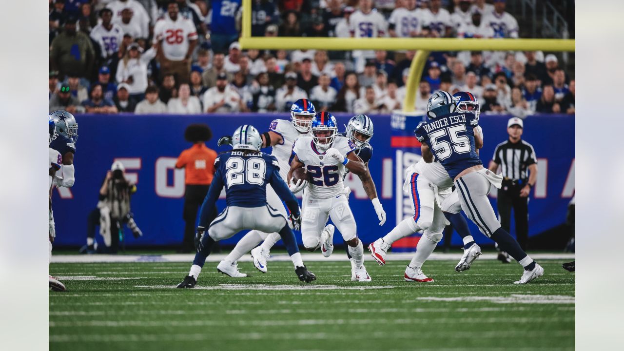 Dallas Cowboys 23-16 New York Giants, CeeDee Lamb one-handed TD catch,  summary: score, stats, highlights