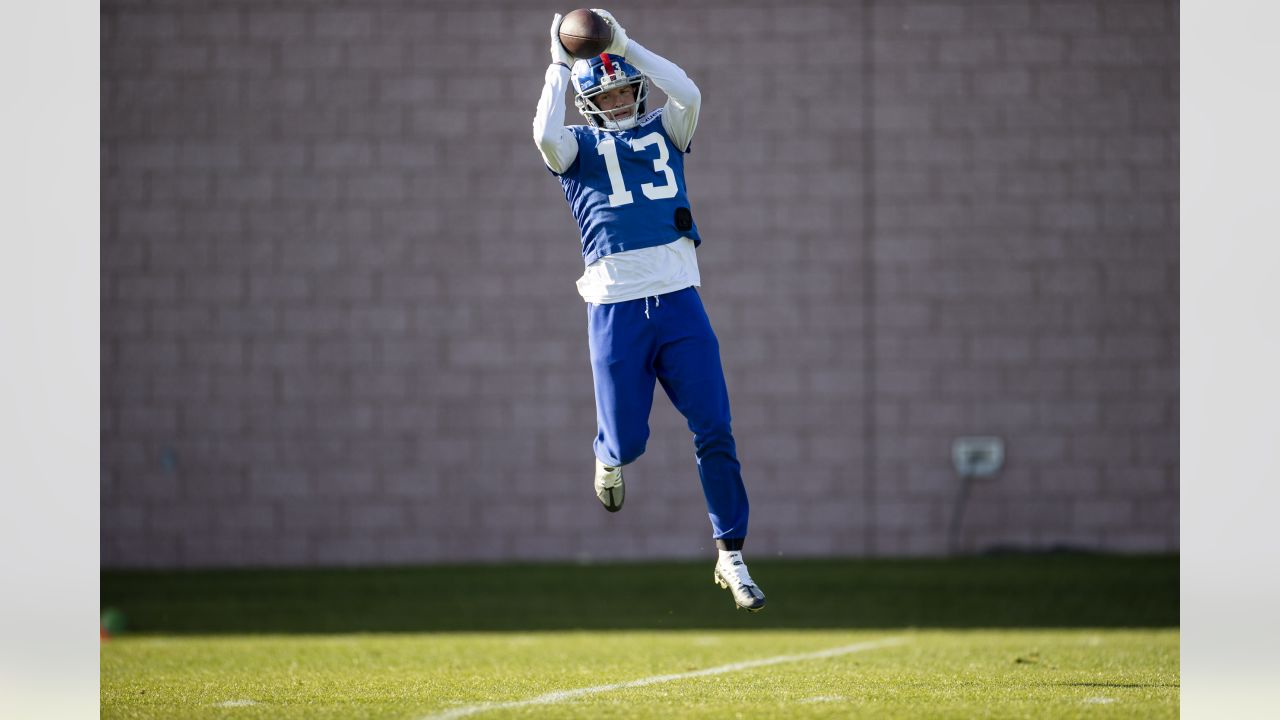 Detroit Lions outside linebacker Malcolm Rodriguez grabs the collar News  Photo - Getty Images