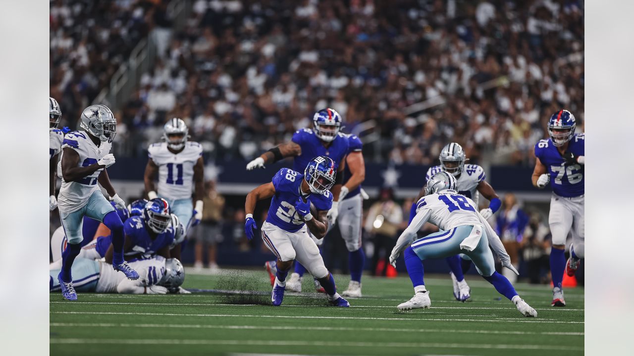 Dallas Cowboys defensive end Randy Gregory (94) waits for the snap during  the second half of an …