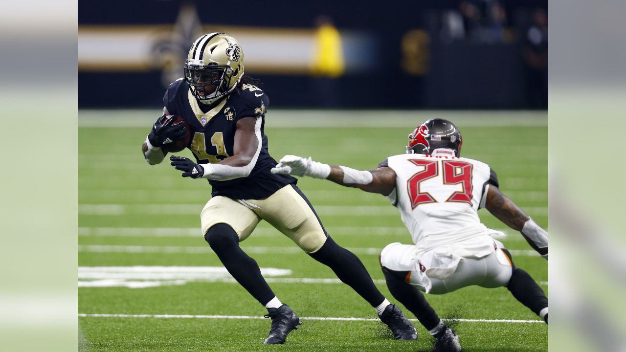 New Orleans Saints Demario Davis sacks New York Giants Eli Manning in the  3rd quarter in week 4 of the NFL season at MetLife Stadium in East  Rutherford, New Jersey on September