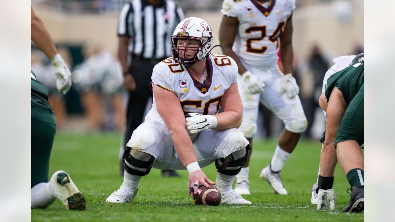 OL John Michael Schmitz met with the Buffalo Bills via Zoom