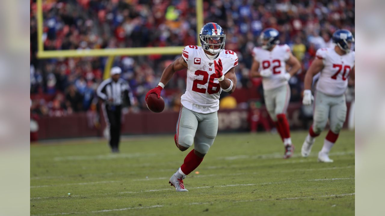 Jones, Barkley erupt, Giants top Redskins in overtime thriller