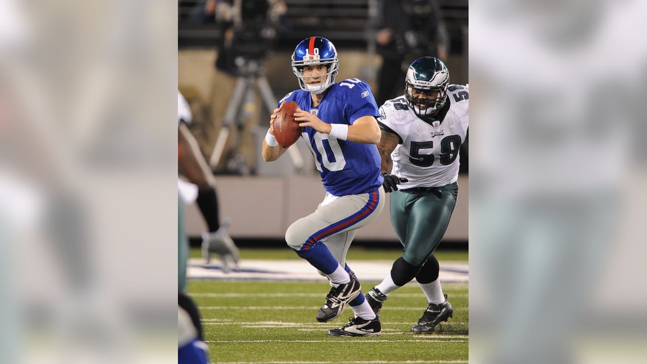 10: Eli Manning vs. Eagles, 2011- Rating: 145.7