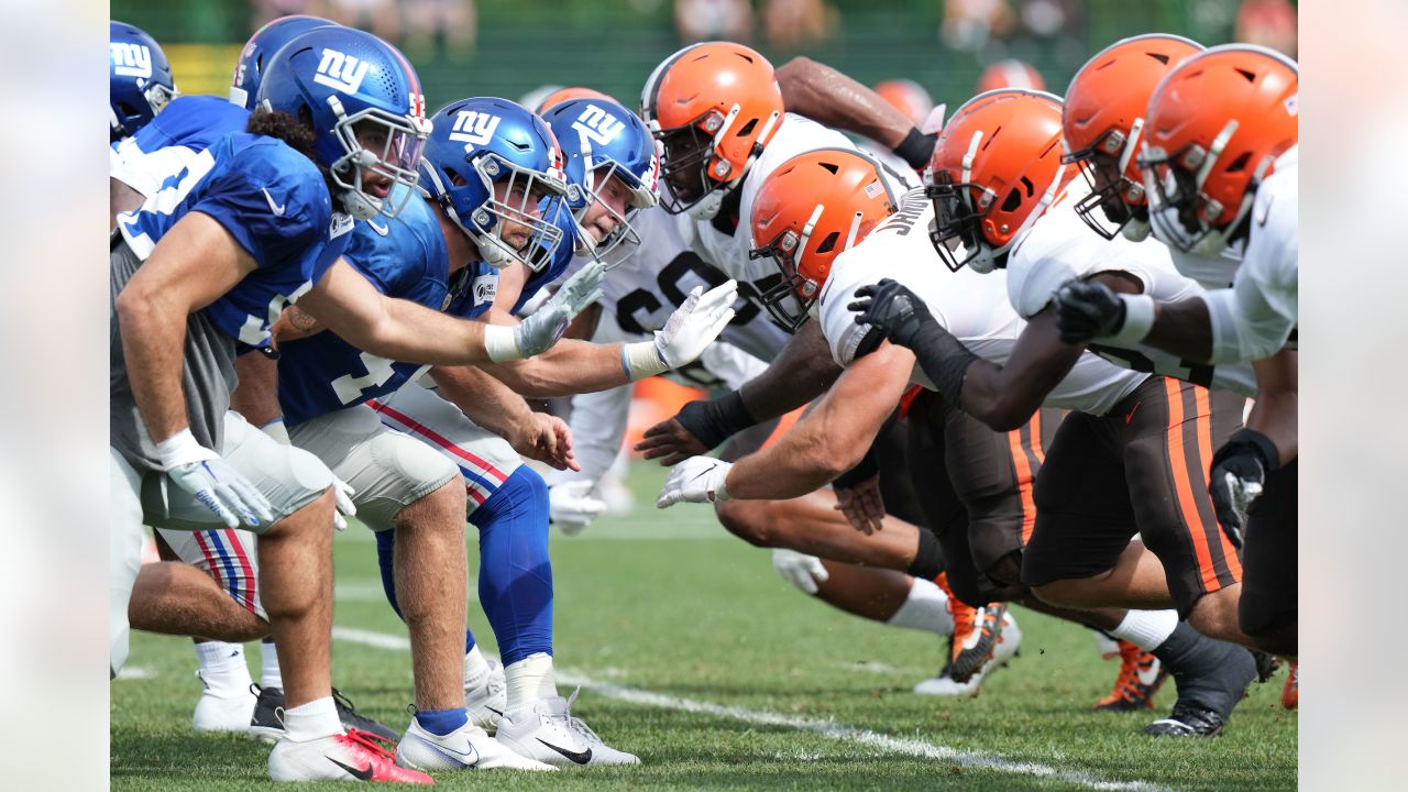 Giants O-line still under preseason microscope vs. Browns