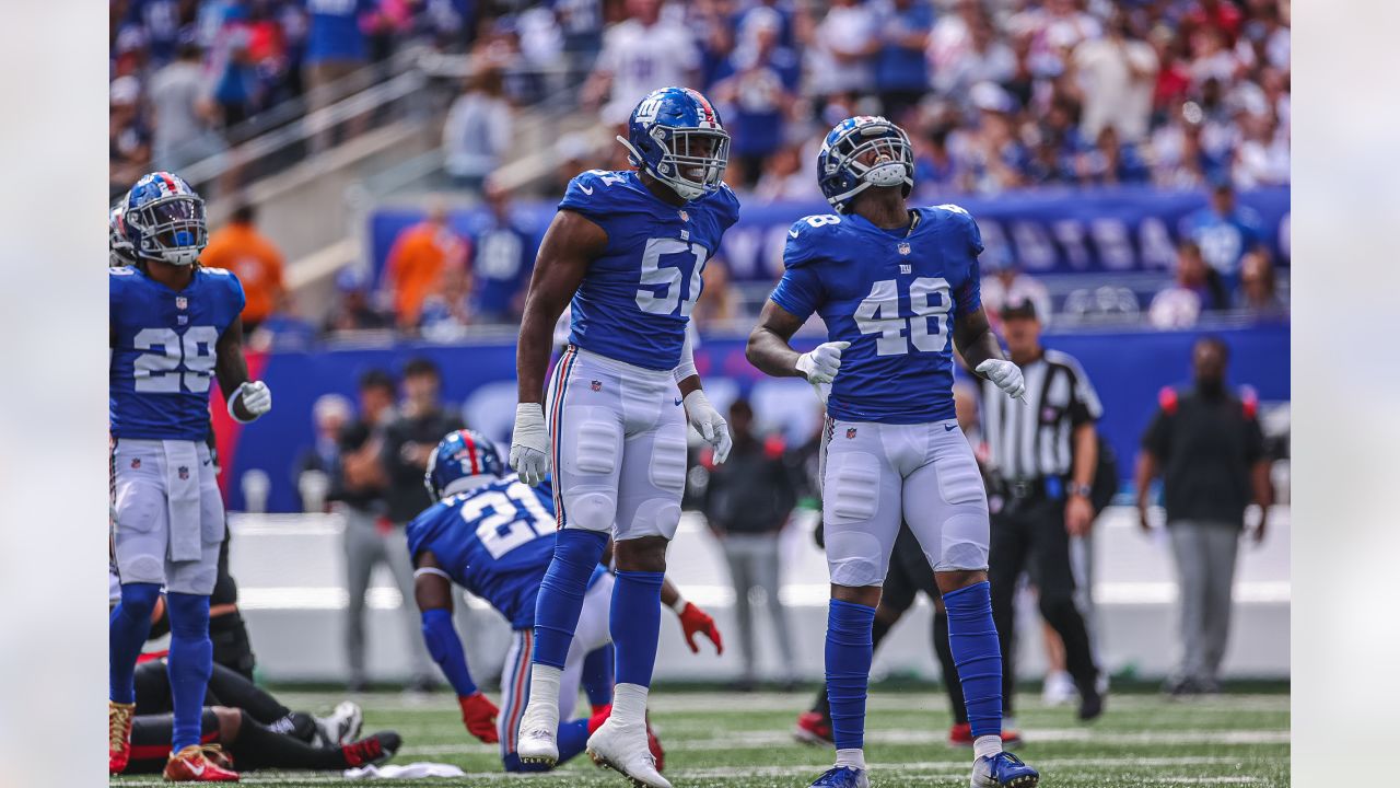Notes & statistics from Giants vs. Falcons Week 3