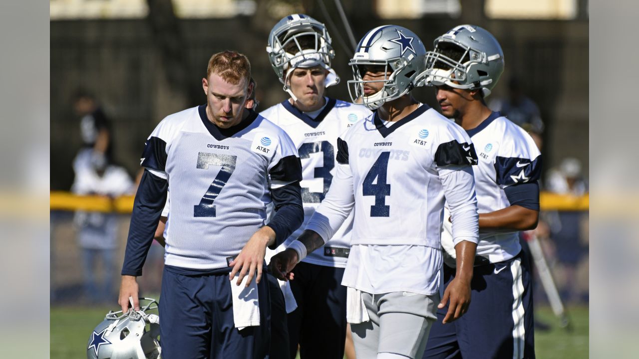 Giants claim former Cowboys QB Cooper Rush off waivers; WR Reggie White  waived