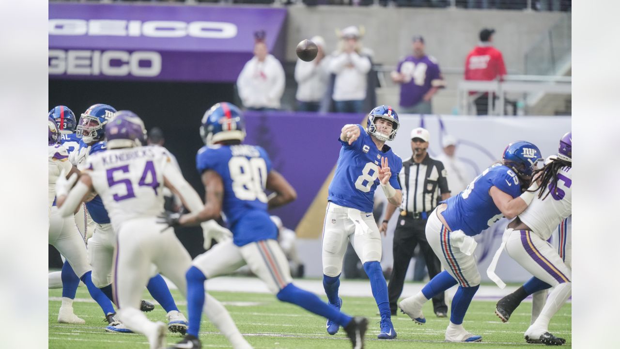 NY Giants NFC Championship rewind: Kerry Collins throws record five TDs as  Giants pummel Minnesota Vikings, 41-0 – New York Daily News