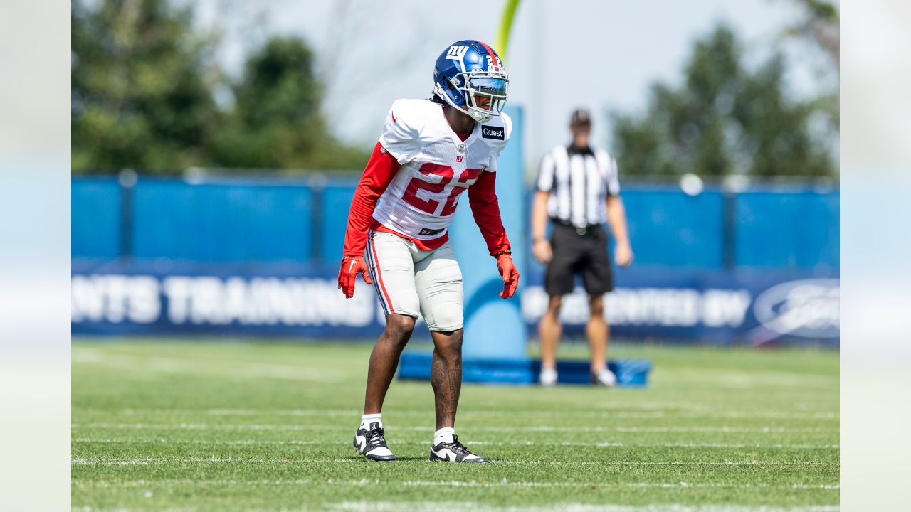 Giants' training camp: veterans Saquon Barkley and Darren Waller