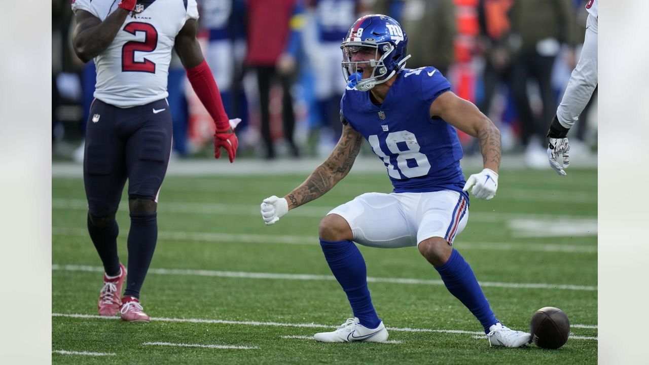 Giants' Isaiah Hodgins: 'We are not satisfied' after 2022 season