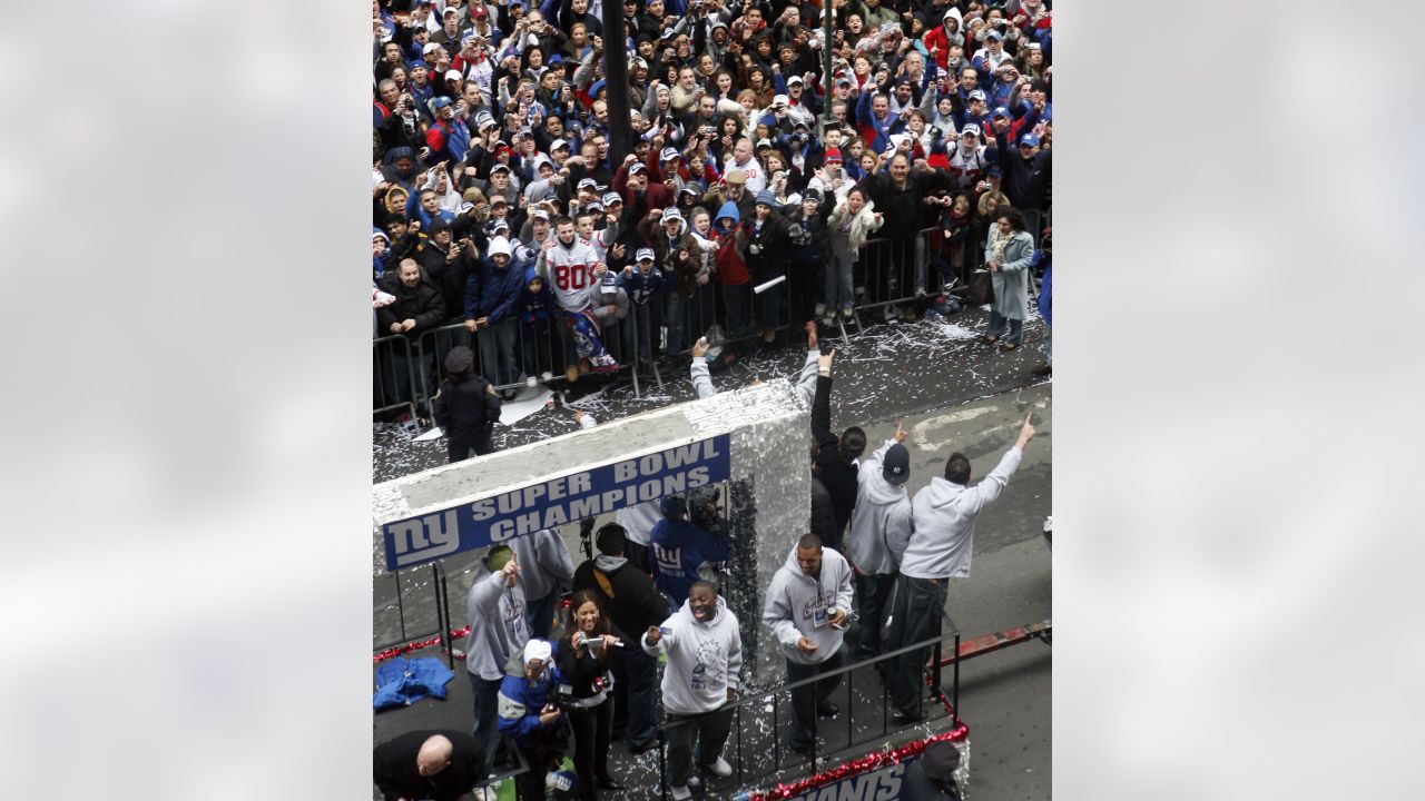 New York City welcomes home Super Bowl champion Giants with ticker-tape  parade 