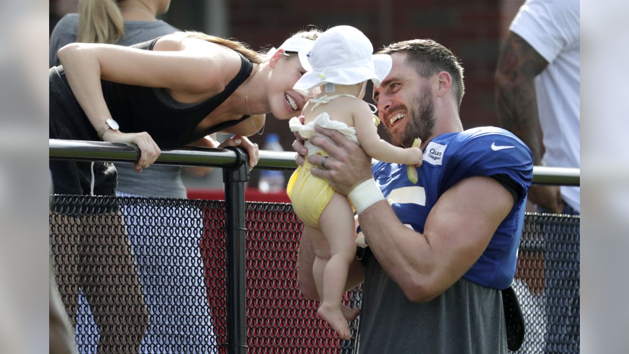 Catholic Charities, Diocese of Paterson - Thank you to New York Giants star Rhett  Ellison and his wife Raina Ellison for visiting our Gruenert Center earlier  today! Rhett, Raina, and their daughter