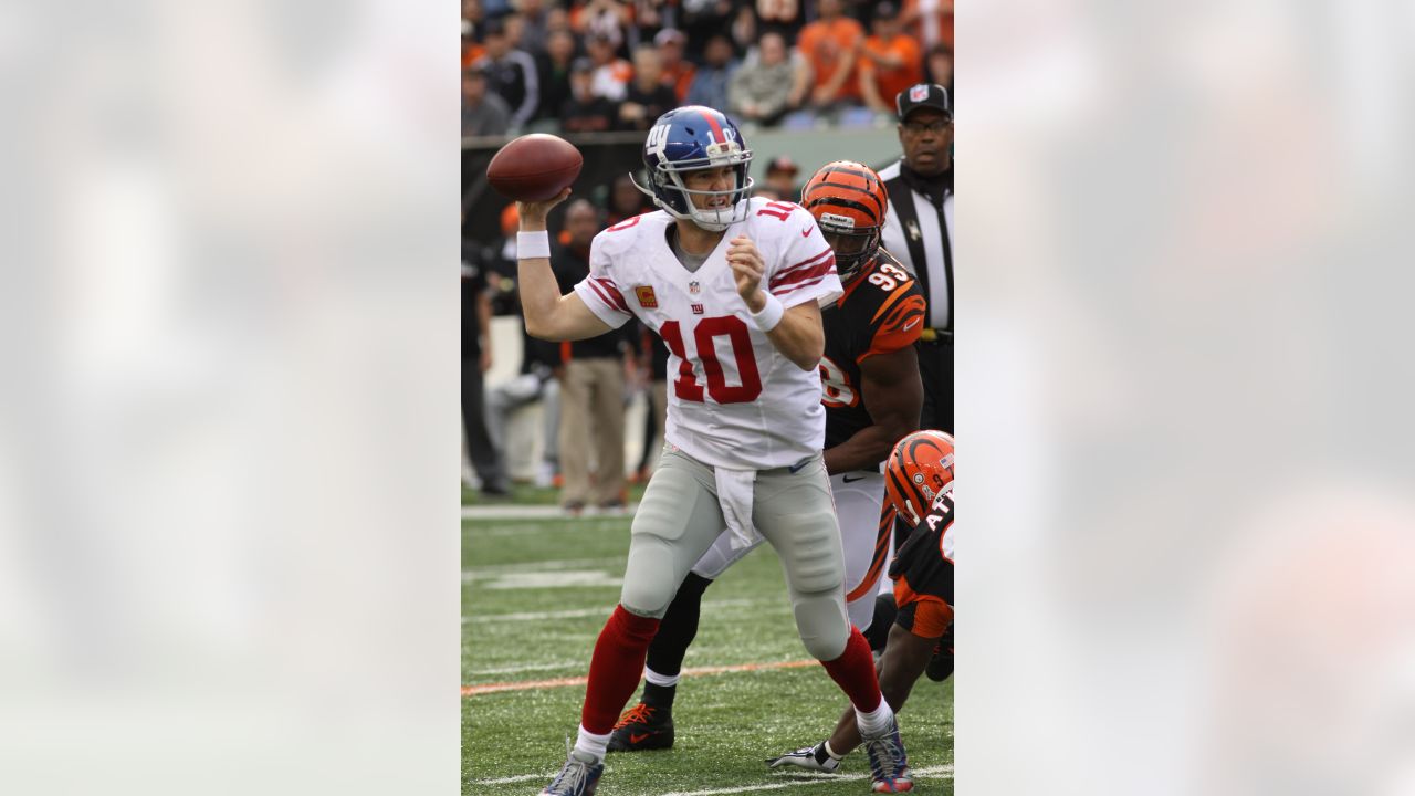 New York Giants tackle Eric Smith during an NFL preseason football game  against the Cincinnati Bengals, Sunday, Aug. 21, 2022 in East Rutherford,  N.J. The Giants won 25-22. (AP Photo/Vera Nieuwenhuis Stock