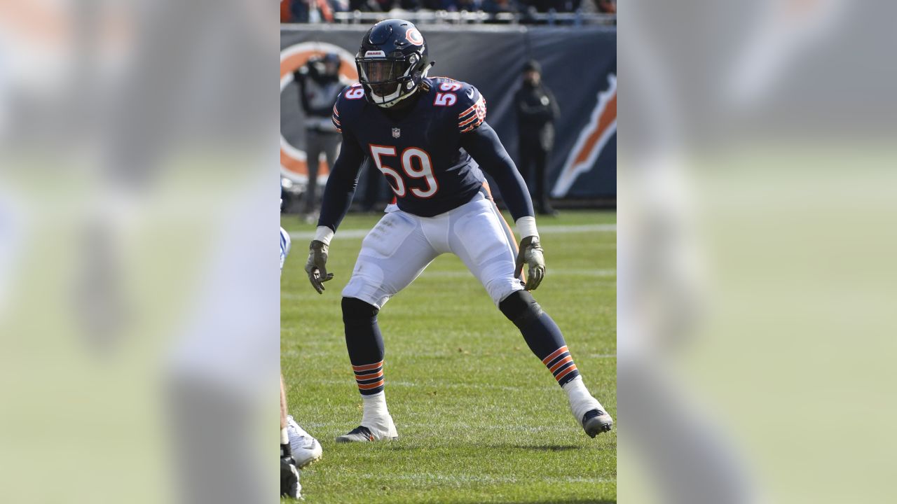 Chicago Bears running back Jordan Howard runs with the ball as he warms up  prior to an NFL football game against the Arizona Cardinals, Sunday, Sept.  23, 2018, in Glendale, Ariz. (AP