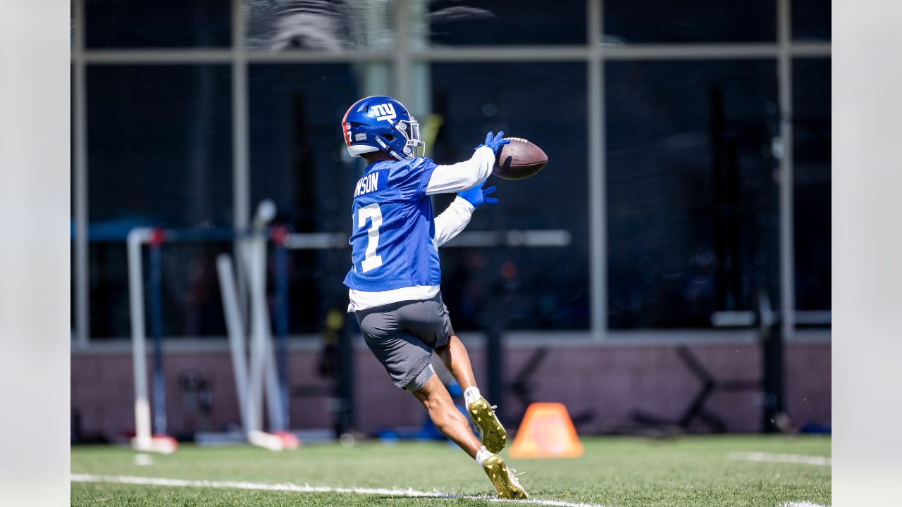 Wan'Dale Robinson, Kayvon Thibodeaux flash skills at Giants OTAs