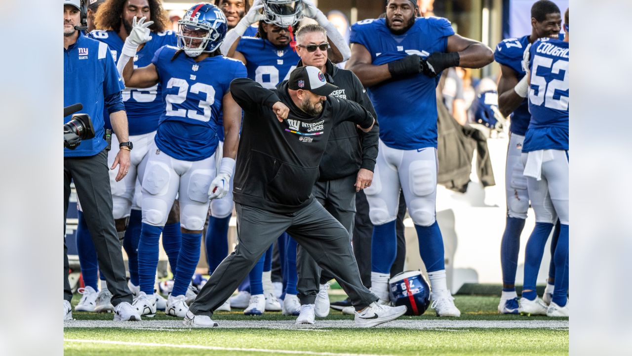 New York Giants General Manager Joe Schoen speaks to the media at the NFL  football team's practice facility, Wednesday, July 26, 2023, in East  Rutherford, N.J. (AP Photo/John Minchillo Stock Photo - Alamy