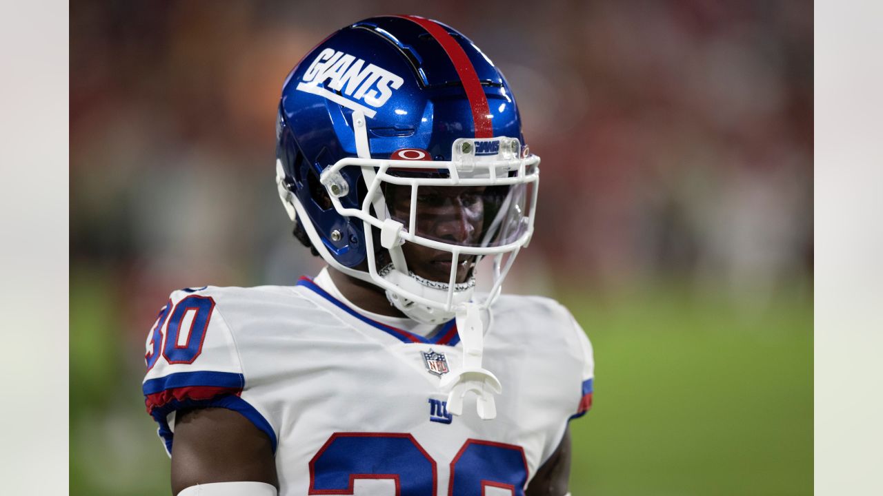 Cornerback Darnay Holmes in a strong competition to make the Giants roster