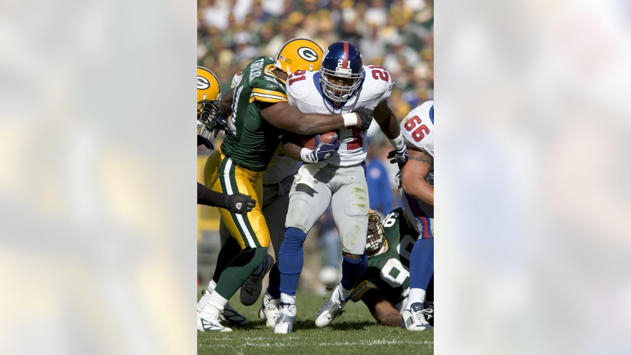 Green Bay, Wisconsin. November 14, 2021: Green Bay Packers cornerback Rasul  Douglas (29) celebrates his tackle during the NFL football game between the  Seattle Seahawks and the Green Bay Packers at Lambeau