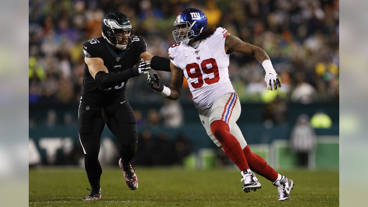 New York Giants defensive end Leonard Williams (99) in action against  Arizona Cardinals offensi …