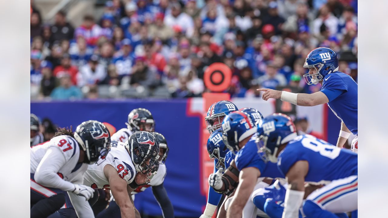 Giants-Texans Week 10: Offense, defense and special teams snap counts