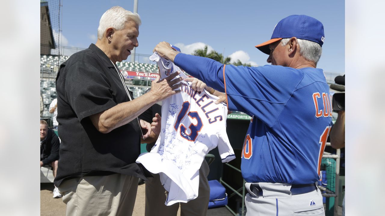 Giants Now: Bill Parcells visits Mets spring training