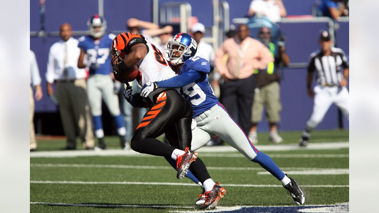 New York Giants tackle Eric Smith during an NFL preseason football game  against the Cincinnati Bengals, Sunday, Aug. 21, 2022 in East Rutherford,  N.J. The Giants won 25-22. (AP Photo/Vera Nieuwenhuis Stock