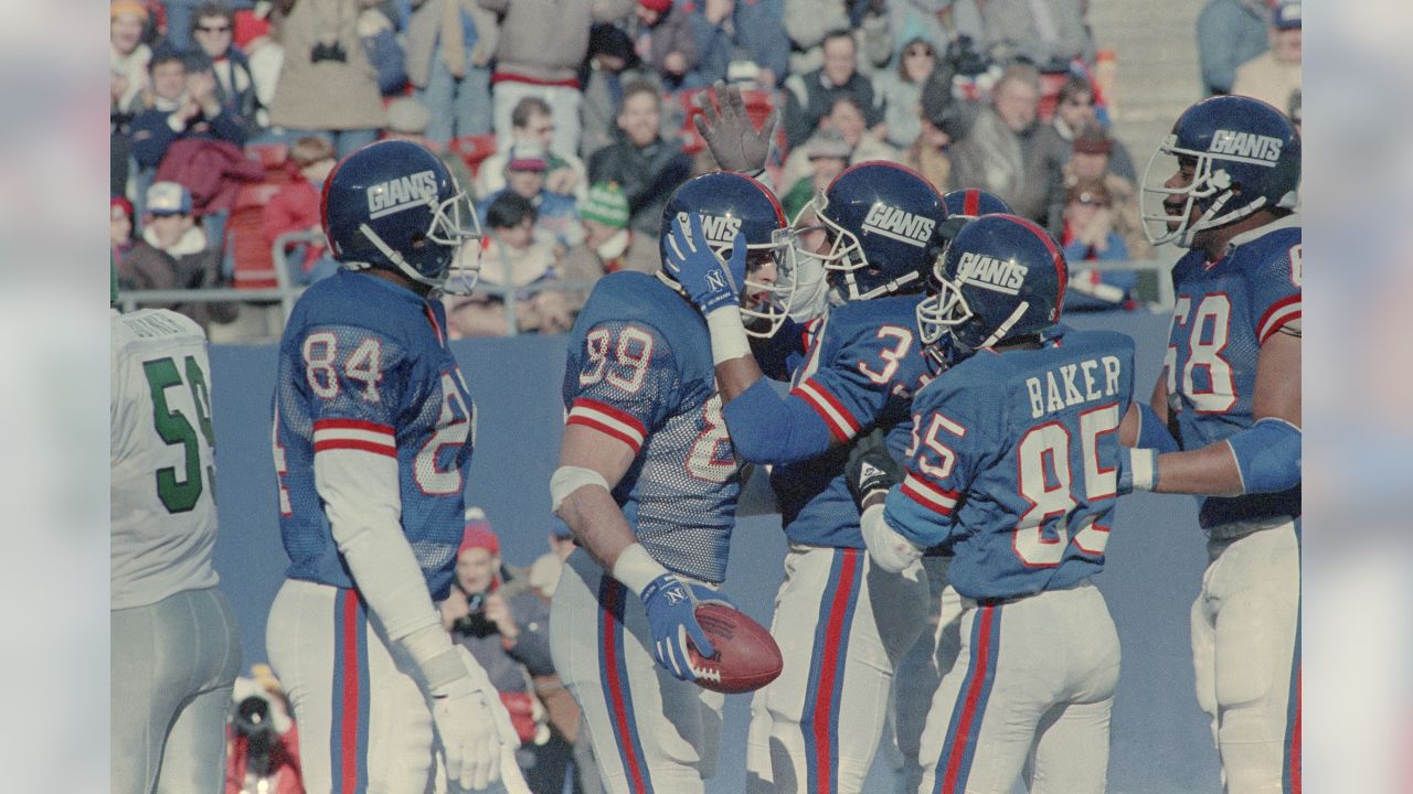 Giants (Mark Bavaro #89) vs Denver Super Bowl XXI January 25, 1987