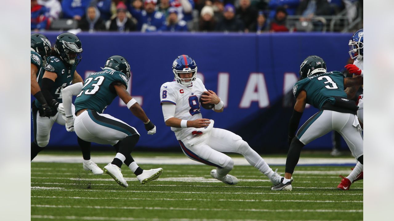 Giants S Xavier McKinney expresses displeasure over Eagles' Week