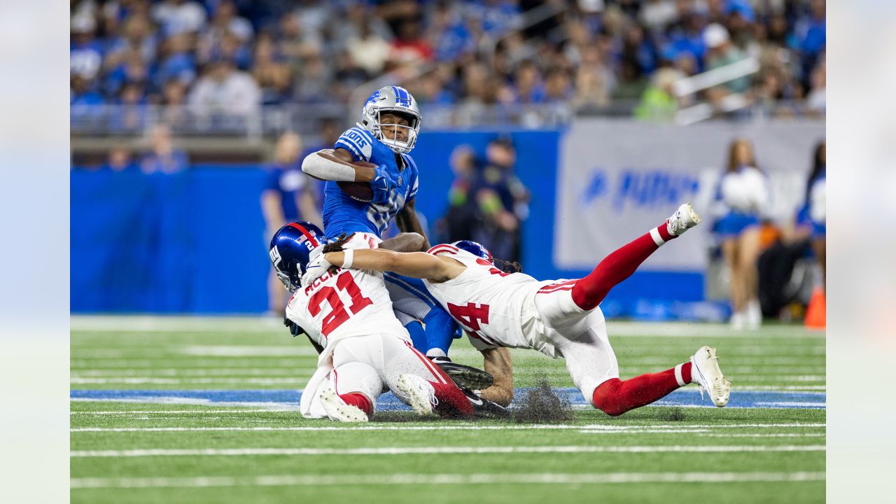 Photo gallery from the Lions' 21-16 win over the Giants in