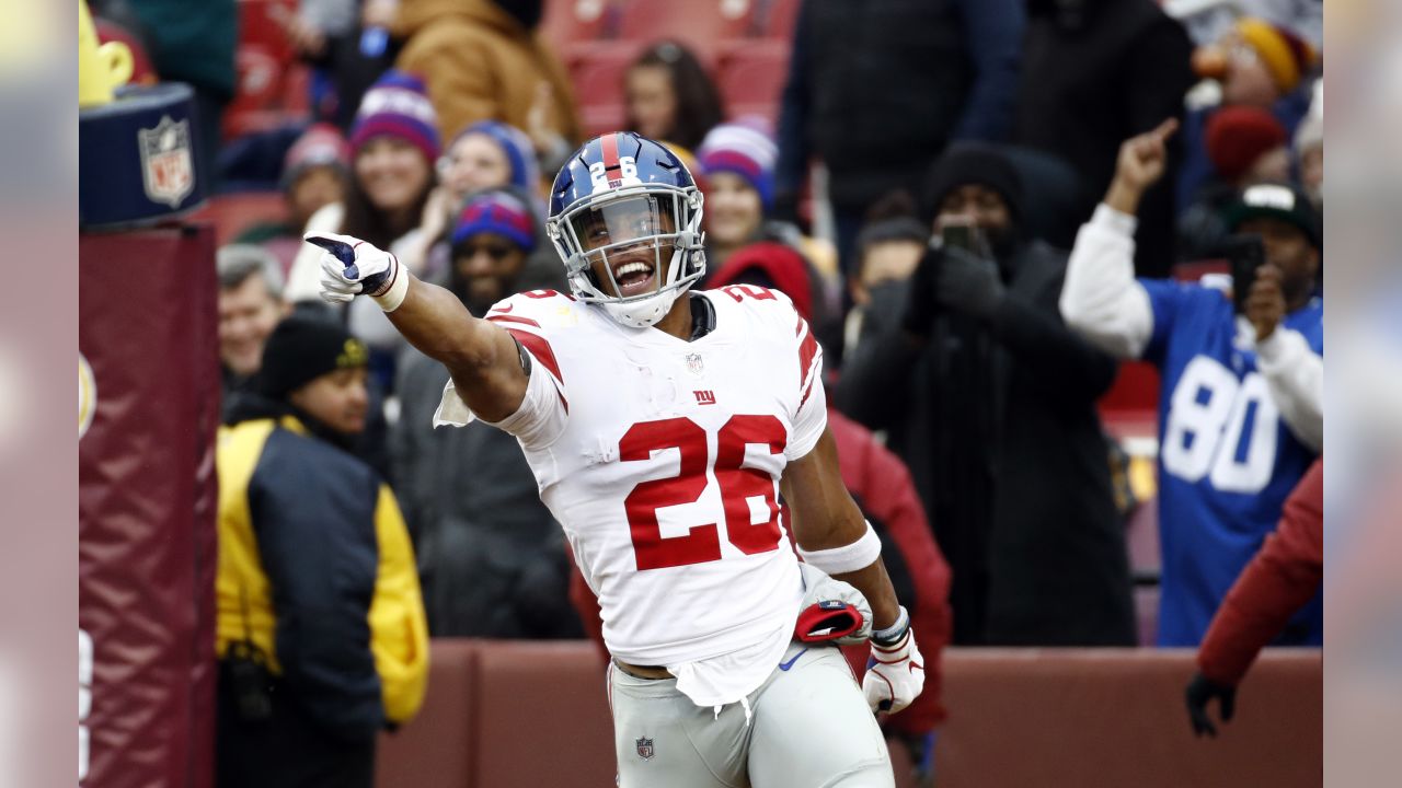 Saquon Barkley injury: Giants RB had x-ray on shoulder, and is banged up  but won't shut things down - DraftKings Network