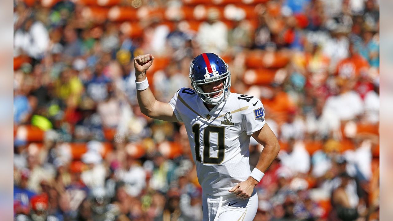 Rice picks Brees in schoolyard-style Pro Bowl draft