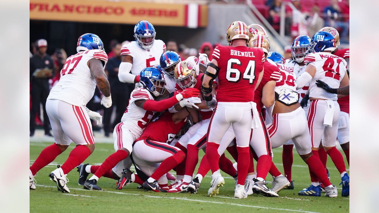 New York Giants 12 vs 30 San Francisco 49ers summary, stats