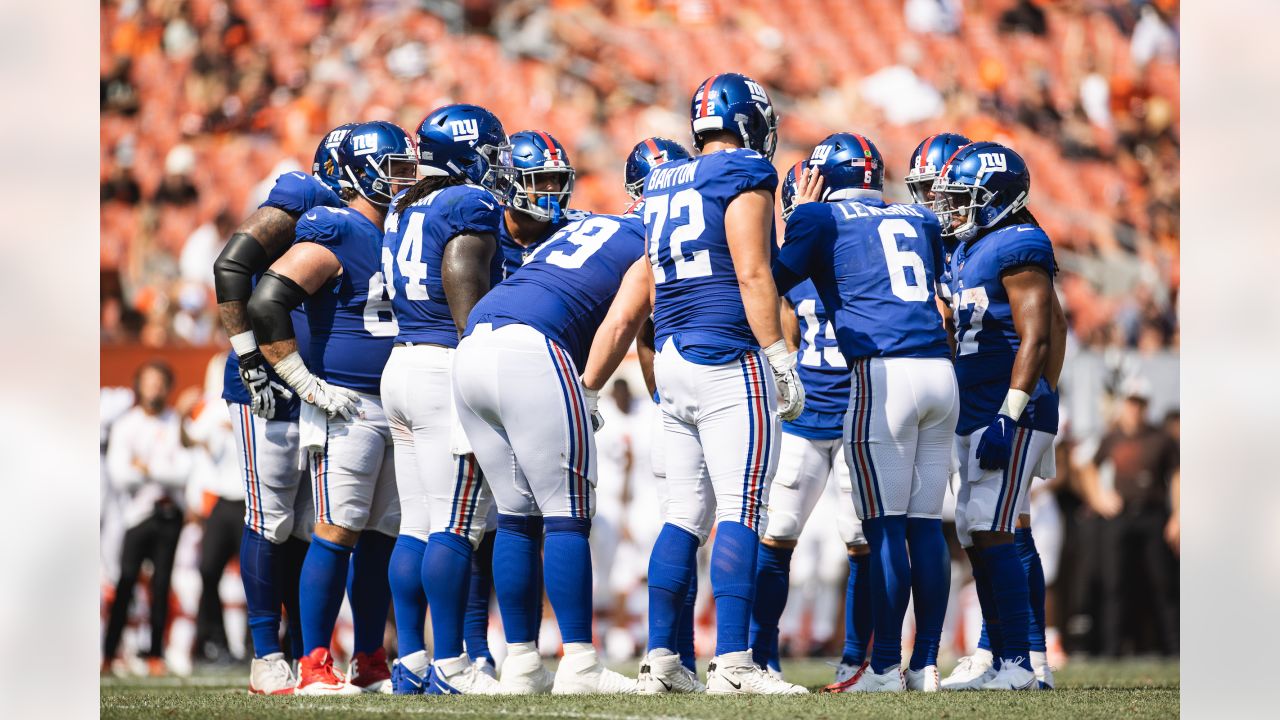 Cleveland Browns-New York Giants preseason score, game details