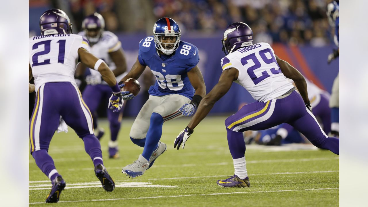 Unofficial depth charts released for Giants vs. Vikings