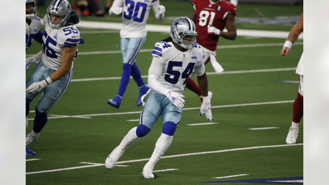 Sep 08, 2019: Dallas Cowboys middle linebacker Jaylon Smith #54 during an  NFL game between the New York Giants and the Dallas Cowboys at AT&T Stadium  in Arlington, TX Dallas defeated New