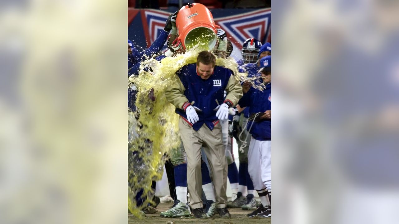 Doug Pederson getting doused in Gatorade