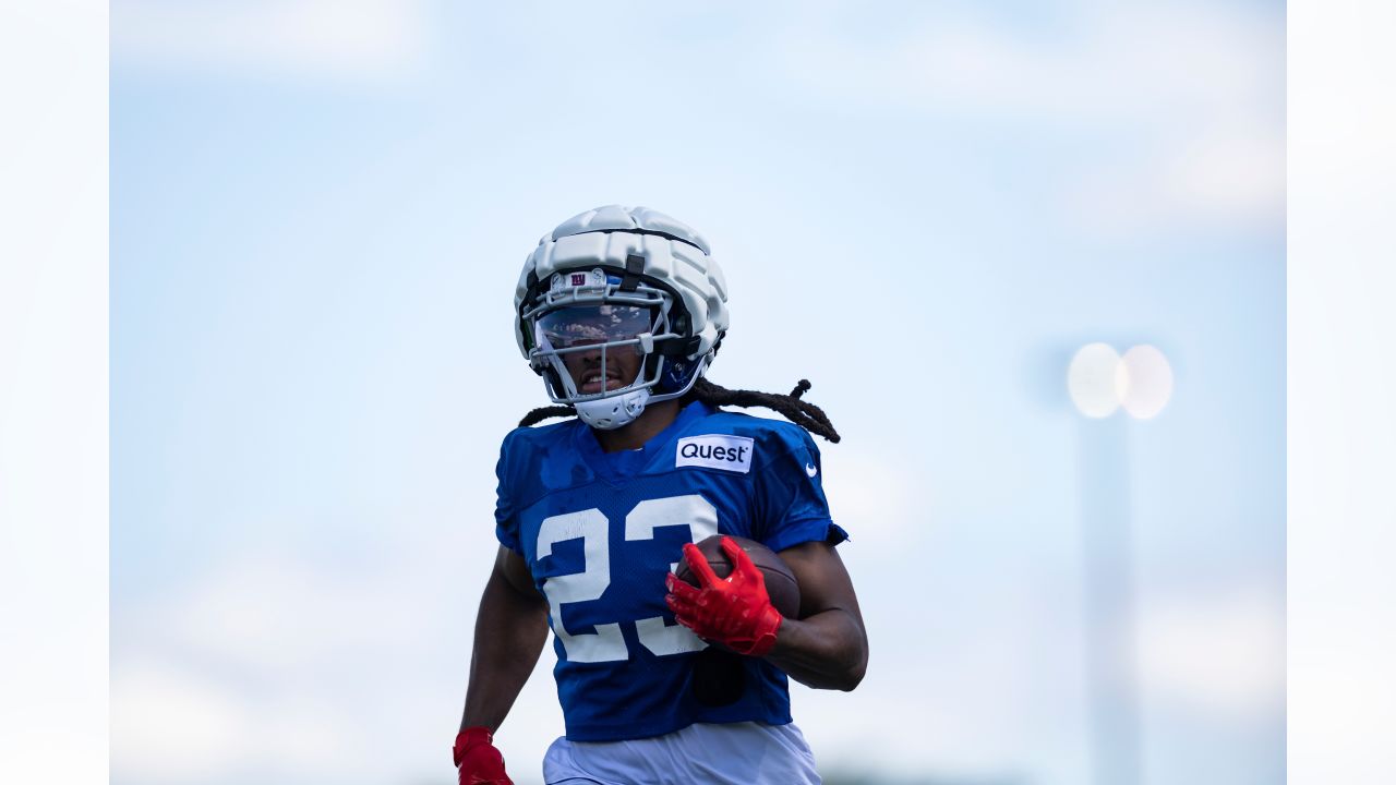 Jalin Hyatt, Tre Hawkins III continue to impress at Giants