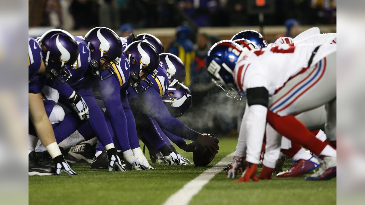 Unofficial depth charts released for Giants vs. Vikings