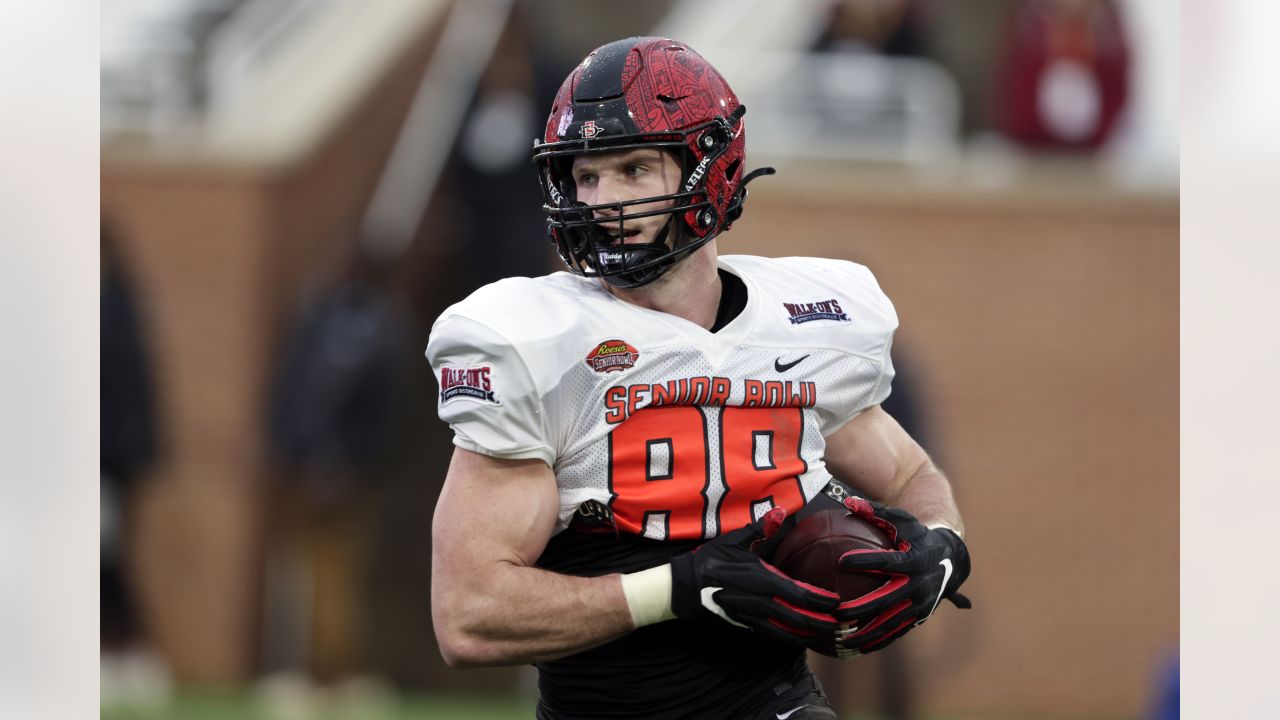 Senior Bowl: Jake Ferguson Caps Off Strong Week With Great Game