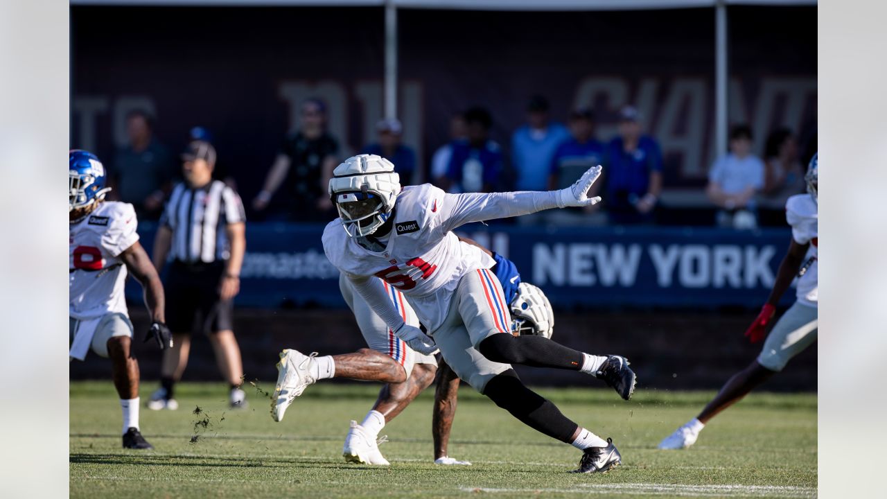 Rookie Tre Hawkins' strong training camp continues for Giants