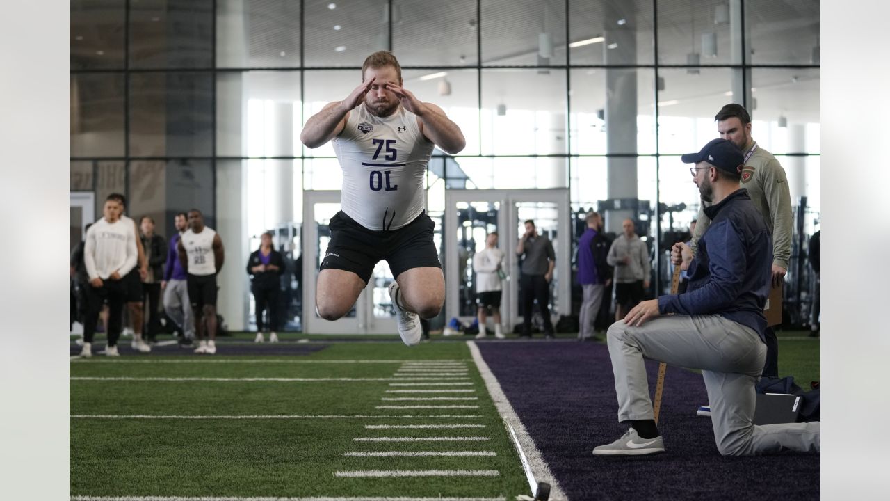 UND football's pro hopefuls work out for 20 NFL scouts in Fargo