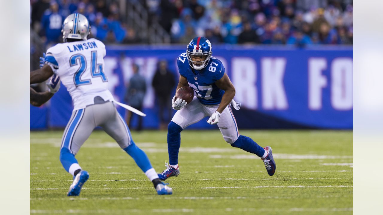 East Rutherford, New Jersey, USA. 18th Dec, 2022. Detroit Lions quarterback  JARED GOFF (16) in action at MetLife Stadium in East Rutherford New Jersey  Detroit defeats New York 20 to 17 (Credit