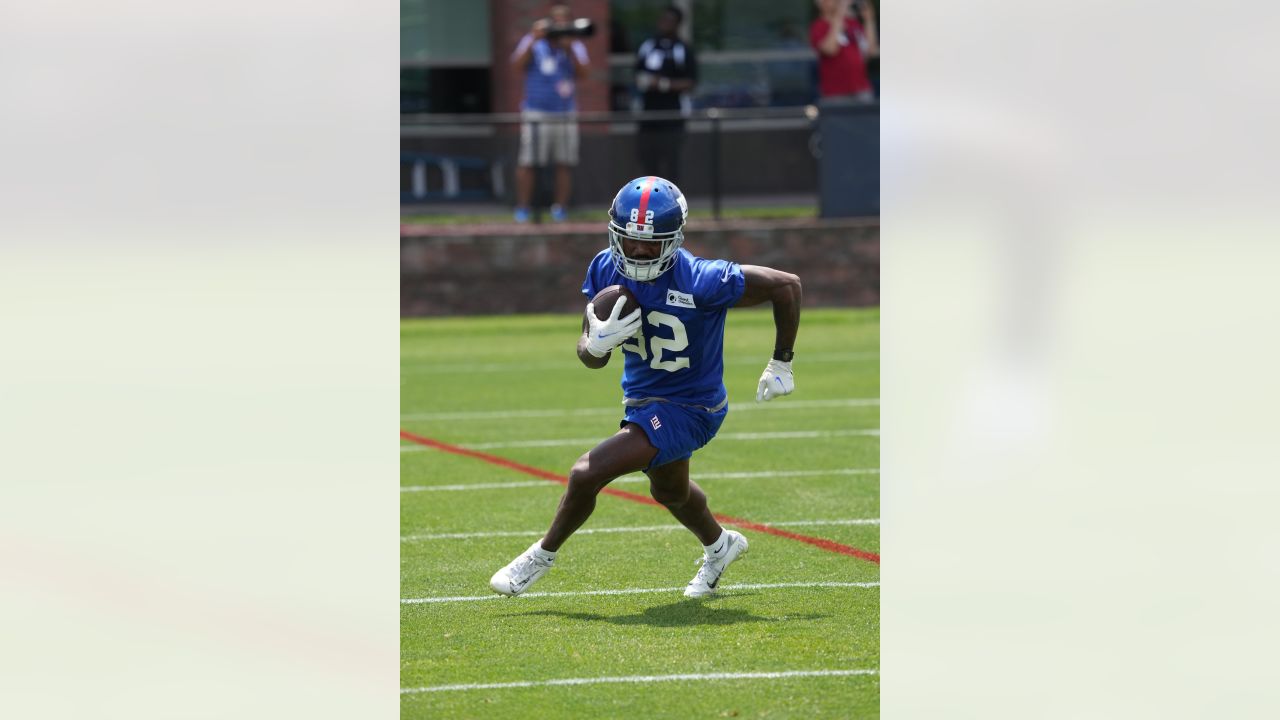 Sam Long opening eyes at Giants camp