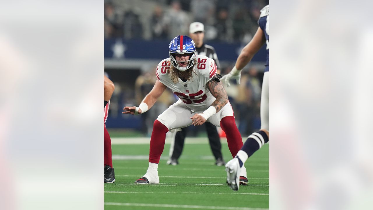 Nick Gates suffers serious leg injury in Giants' game vs. Washington