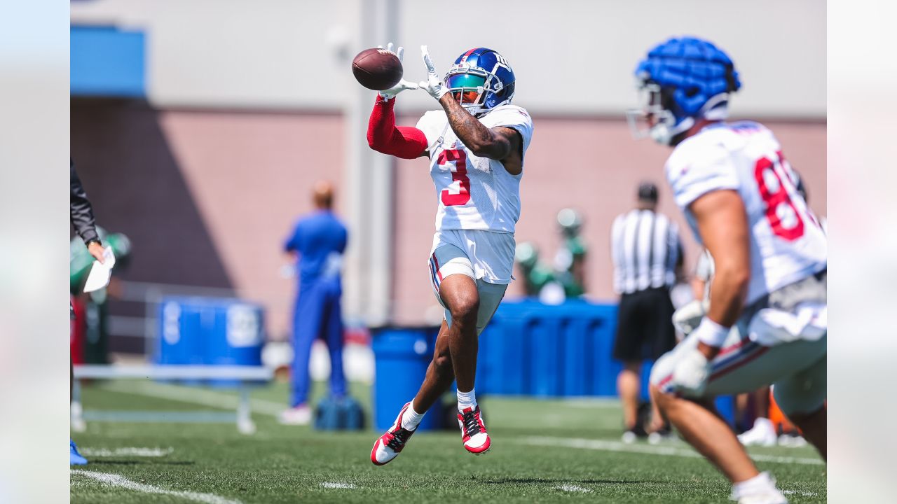 New York Giants wide receiver Jaylon Moore (87) in action against the New  York Jets during an NFL pre-season football game, Sunday, Aug. 27, 2022, in  East Rutherford, N.J.. (AP Photo/Rich Schultz