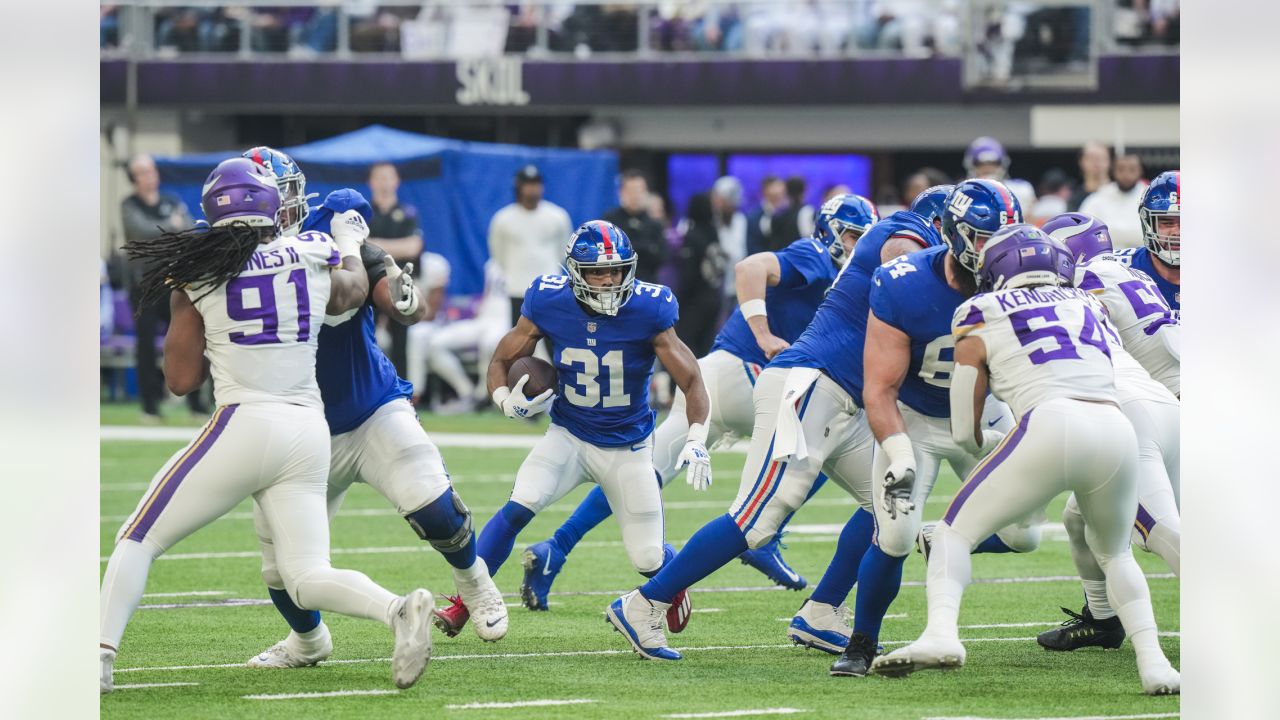 Giants at Vikings: Stats and analytics from the Giants' 27-24 loss